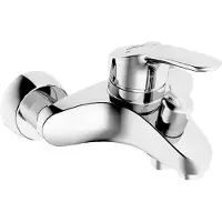 Hansa Mitigeur chromé pour baignoire et douche Mix, 1 pièce.