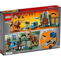 LEGO 4+ Jurassic World L'évasion du tyrannosaure 10758