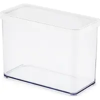 Rotho Boîte de conservation rectangulaire Loft 1607001 2,1 L 20x10x14,2 cm transparent