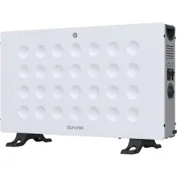 Auronic Convector Heater - 2000W - Ventilateur intégré - Chauffage électrique - Avec thermostat - Chauffage - Blanc