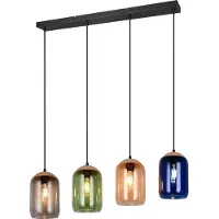 TRIO Luminaires Suspension CORK BHT 90x150x15 cm multicolore Lampe suspendue Suspension