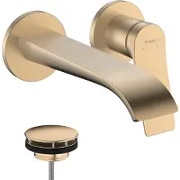 Hansgrohe Vivenis Mitigeur de lavabo - encastré - saillie 19,2 cm - bronze brossé 75050140