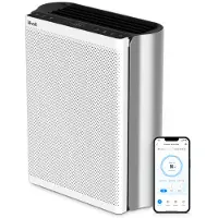 Levoit Purificateur d'air pour grandes pièces avec filtre lavable, 2790 Ft², moniteur de qualité de l'air à 3 canaux, Smart WiFi, filtre pour animaux domestiques