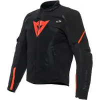 Dainese Veste Smart LsN Sport D-Air veste en tissu Noir/Rouge 48 hommes