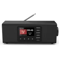 Hama DR2002BT Radio numérique noir Radio-réveil avec DAB+/FM et Bluetooth