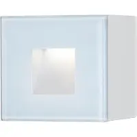 Konstsmide LED Außenleuchte Wandlampe Chieri Weiß IP54 1,2W 180lm Warmweiß 3000K