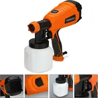 Monzana Pistolet pulvérisateur 500W peinture couleur vernis