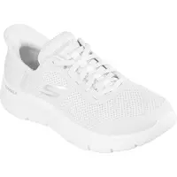 SKECHERS Slip-Ins: Go Walk Flex Sneakers Laag - Wit - Maat 42