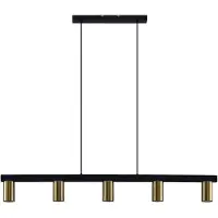 LINDBY Suspension , Baliko, dimmable, Noir, Salon / séjour, Métal, Moderne