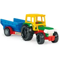 Wader Tracteur avec remorque - (Jouets, Véhicules)