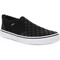 Vans Baskets Vans Enfant Asher Checkers Black-Taille 39