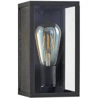 LINDBY - Filimon Applique Murale d'Extérieur Dark Grey