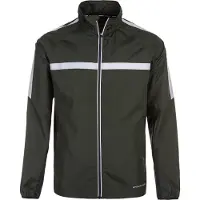Endurance Veste de sport gris argenté / vert foncé / noir