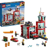 LEGO City Action 60215 La caserne de pompiers