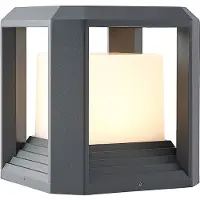 LUCANDE Luminaires d'extérieur , Serenella, Noir, Terrasse, Métal, Moderne