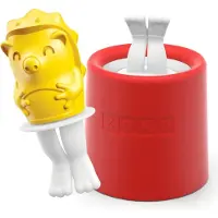 Zoku Sucette glacée, pop maker, hérisson, polypropylène/silicone, sans BPA, rouge - | Animal