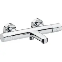 Cornat Mitigeur thermostatique de bain DERVAL chrome