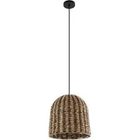 LINDBY Luminaire Extérieur , Taryn, dimmable, Bois, Terrasse, Plastique, Rustique