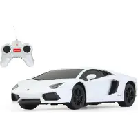 Jamara Lamborghini Aventador 1:24 weiss 40MHz