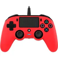 Nacon PS4 Official Manette Filaire Rouge