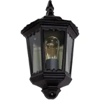LINDBY Belle Applique D'extérieur Lieva Noire