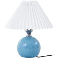 LINDBY - Kerimi Lampe de Table Blue/White