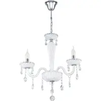 Eglo Lustre Carpento blanc