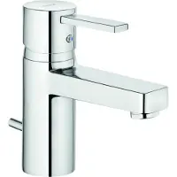 Kludi ZENTA Mitigeur monocommandé pour lavabo, hauteur de bec 65mm, avec vidage métal, chrome, 382500575