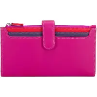 Mywalit Porte-monnaies 'Continental ' violet / orange / rose