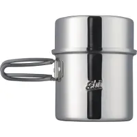 Esbit Marmite en acier inoxydable, 1L - poignées rabattables - inoxydable - robuste