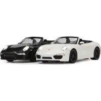 Jamara Porsche 911 Carrera S 1:12 noir 27MHz