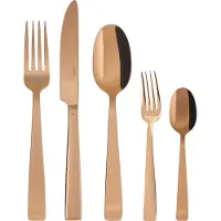 Sambonet Set de couverts 30 pcs. Cuivre plat miroir