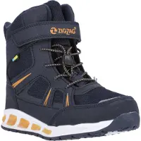 ZigZag Bottes de neige 'Clementu' bleu foncé / moutarde