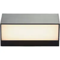 LINDBY Luminaire Extérieur , Nienke, Noir, Balcon, Plastique, Moderne