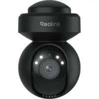 Reolink E1 Outoodoor Pro, 4K 8MP PTZ Wi-Fi 6 Caméra de surveillance extérieure, Auto-tracking, Zoom optique 3X, Vision nocturne couleur, Détection IA, Noir