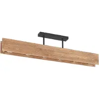 LINDBY Plafonnier , Malwin, dimmable, Bois, Salon / séjour, Bois, Scandinave
