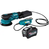 Makita BO 001 CGT1 Ponceuse excentrique sans fil 40 V max. 125 mm 5,0 mm course Brushless + 1x batterie 5,0 Ah - sans chargeur