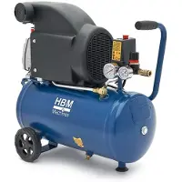 HBM compresseur lubrifié à l'huile 24 litres