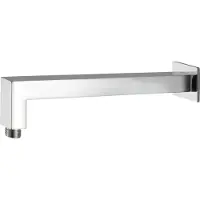 Deante Wall Mounted Shower Spout 375 Mm Argenté