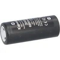 Keeppower 26650 Batterie 6000mAh 3.6V Li-Ion | UH2660 Cellule à haute capacité