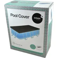 Didak Bâche de Couverture Piscine Rectangulaire 956 x 488 cm