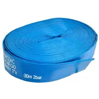 GEKO Tuyau en caoutchouc pour pompes, 52 mm, 2 pouces, 30 mètres, 2 bars, modèle G70014