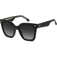 Carrera 3086/S BLACK/DARK GREY SHADED 52/20/145 Lunettes de soleil pour femmes