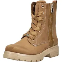 Tom Tailor Bottines à lacets sable