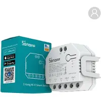 Sonoff 2 canaux WiFi Smart Switch DUALR3 + mesure d'énergie, 1 pièce.