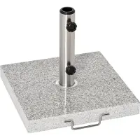 Outsunny Zonneschermstandaard zonneschermvoet parasolvoet 28 kg voor stang ?3,4 / ?3,8 / ?4,8 cm