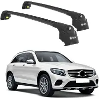 TURTLE Galerie de toit AIR-2 , Noir MERCEDES-BENZ GLC-CLASS X253 2016 - 2022