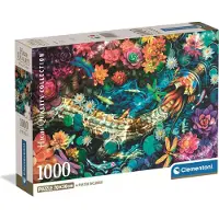Clementoni , le Puzzle européen Made in Italie Puzzle Carpe Koi - 1000 pièces