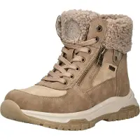 Tom Tailor Bottines à lacets marron / brocart