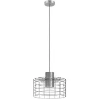 Eglo Lampe à fil gris Milligan Ø 38 cm